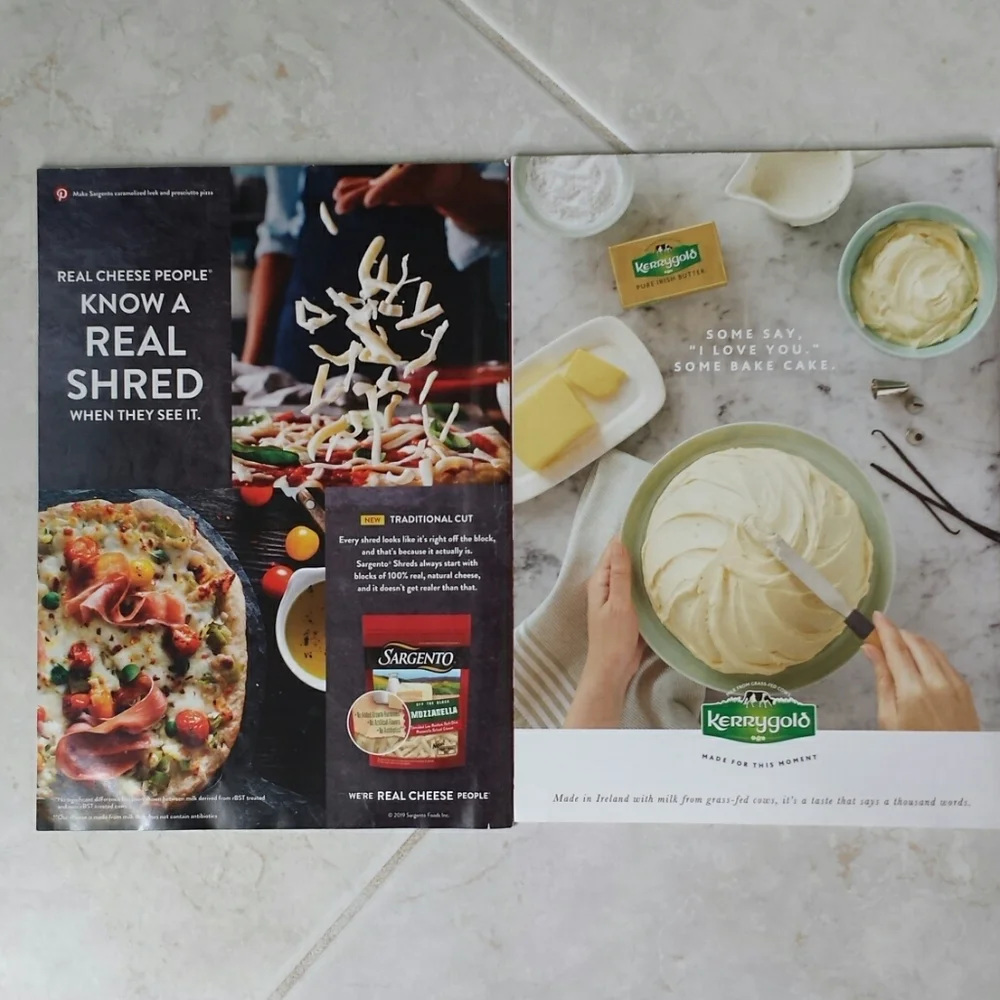 7 Food Network & 2 Taste of Home Magazines